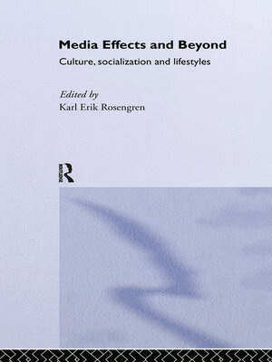 cover image of Media Effects and Beyond